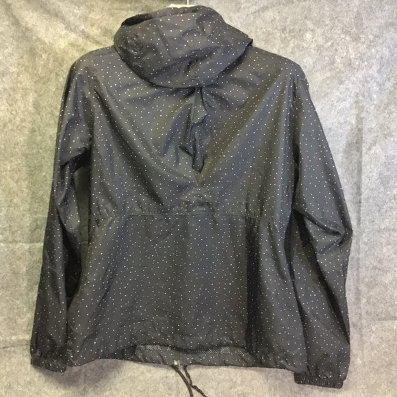 Columbia Women Black Nylon Windbreaker Lighweight Rain jacket water repellant - Picture 2 of 10